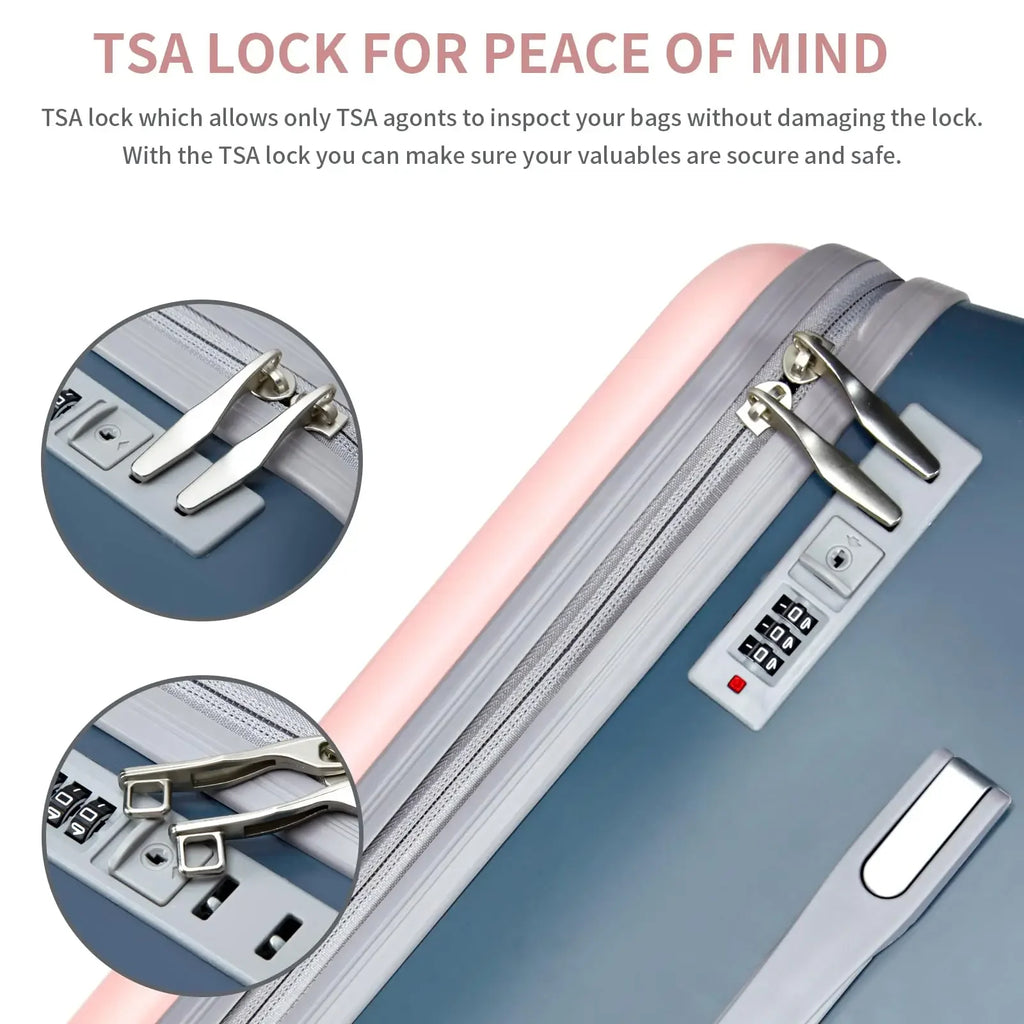 Kid Suitcase Luggage with Spinner Wheels,Large Suitcases with Child Seat Design,20 Inch Hardside Carry on Luggage for Travel