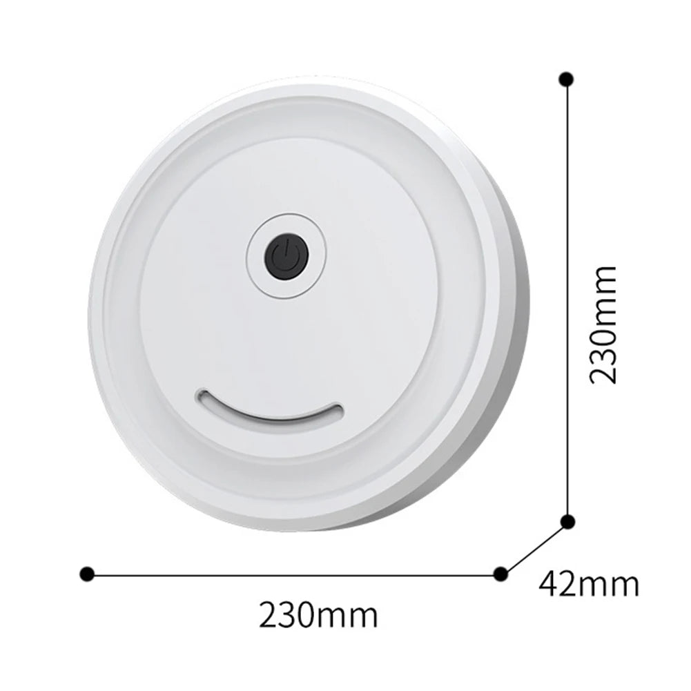 3 in 1 Sweeping Robot Battery Operated Compact Cleaning Machine Low Noise Wireless Robot Vacuum for Pet Hair Stubborn Dirt