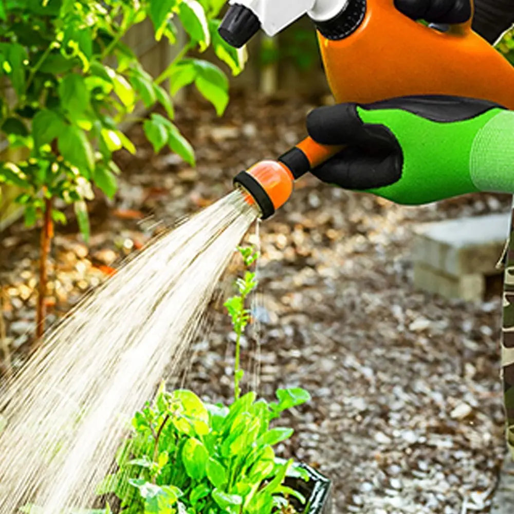 Breathable Gardening Work Gloves Nylon Waterproof Protective Gloves Non-Slip Puncture Resistant Professional Gloves Landscaping"