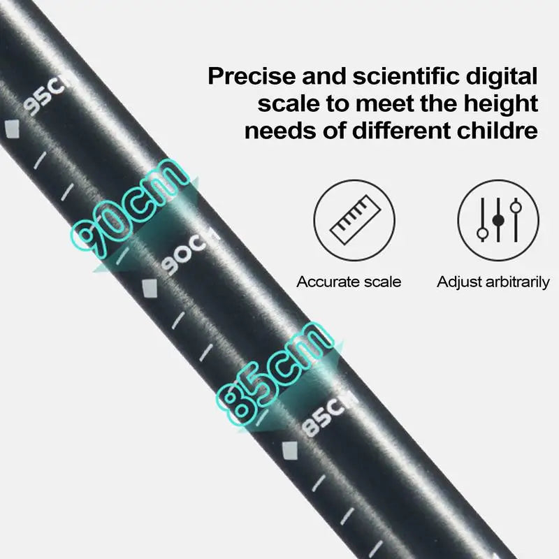 Kids Trekking Stick Lightweight Telescopic Kids Walking Stick EVA Grips Adjustable Aluminum Alloy Hiking Sticks for Boys Girls