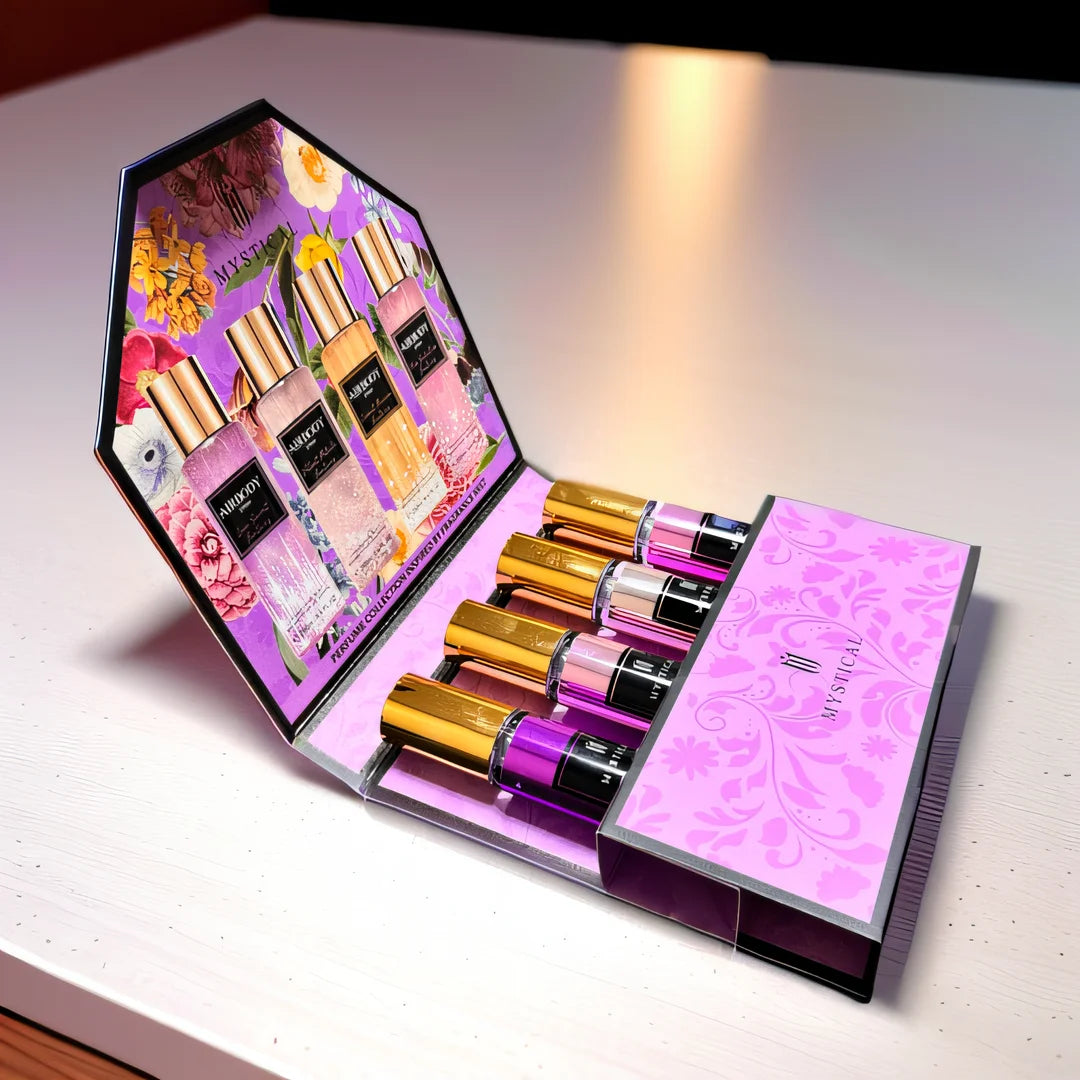 MYSTICAL Women's perfume gift box, floral fragrance fresh, unisex, travel, Mother's Day, Valentine's Day, birthday gift