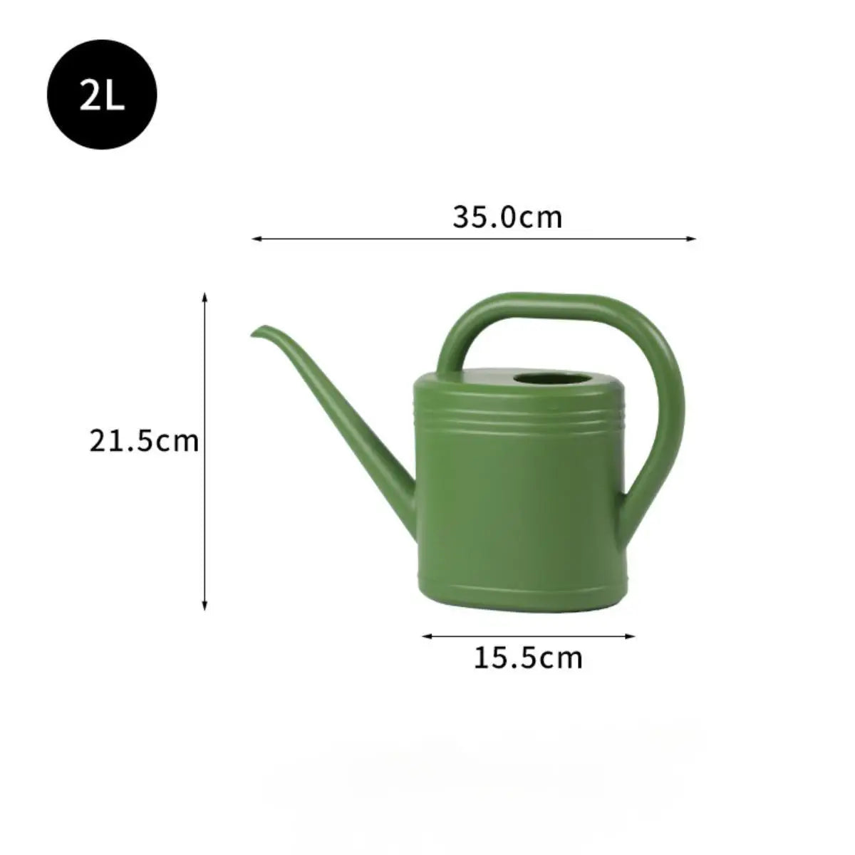 Watering Can Water Can for Plants with Sprinkler Head 2L Long Mouth Watering Can Flower Watering Can for Outdoor House Plant