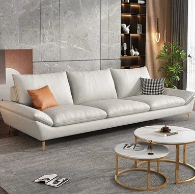 European Luxury Living Room Sofa Modern Cozy Family Technology Cloth Technology Cloth Divano Furniture Cheap Sofas In Offers