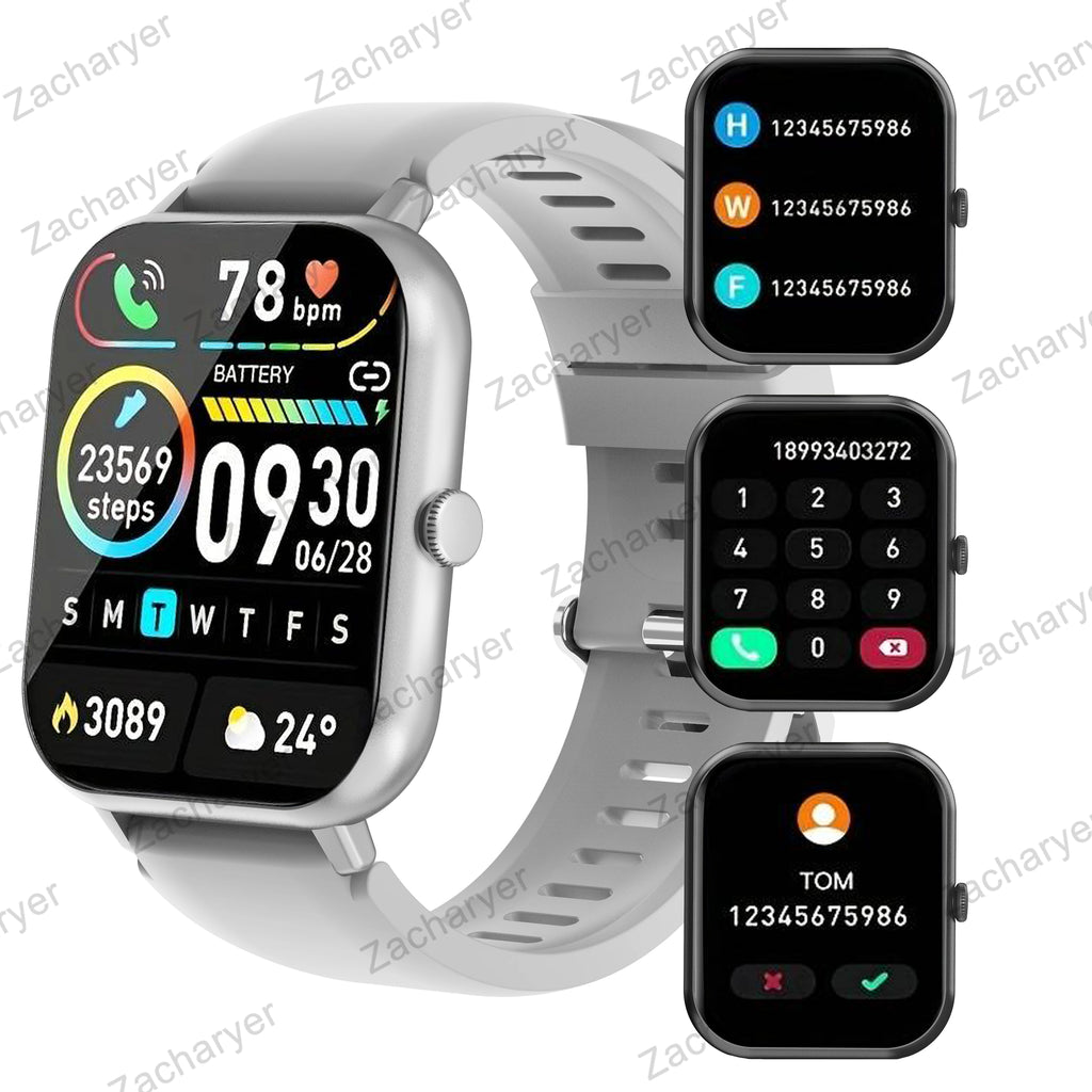 Smart watch, wireless calling/dial,  Music control, information reminder, Various APP Reminders, for iPhone/Andriod