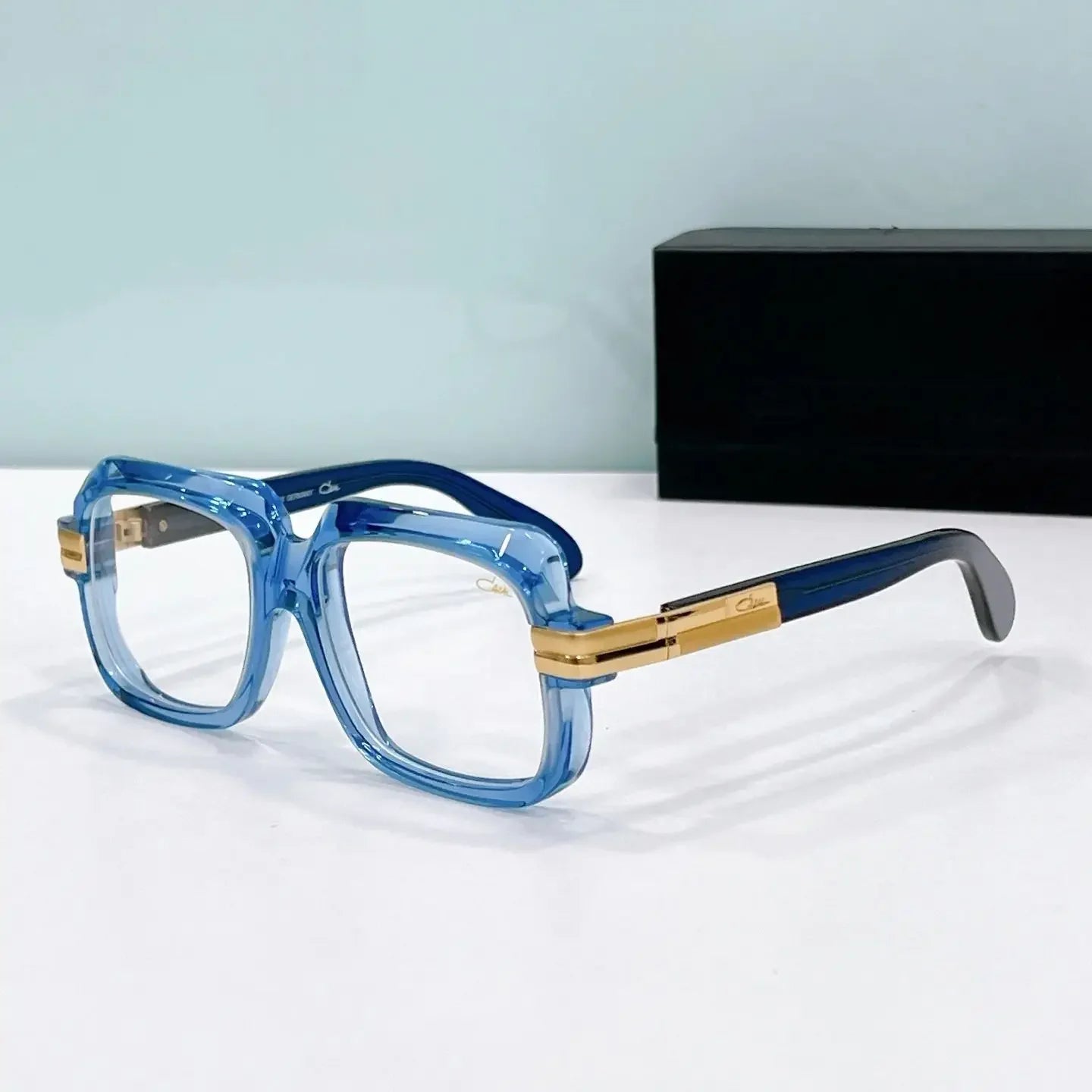 New Arrival ORIGINALCAZAL MOD6073 Premium Classic Business Men Eyewear Stylish Wine Red Acetate Frame Square Women Sunglasses