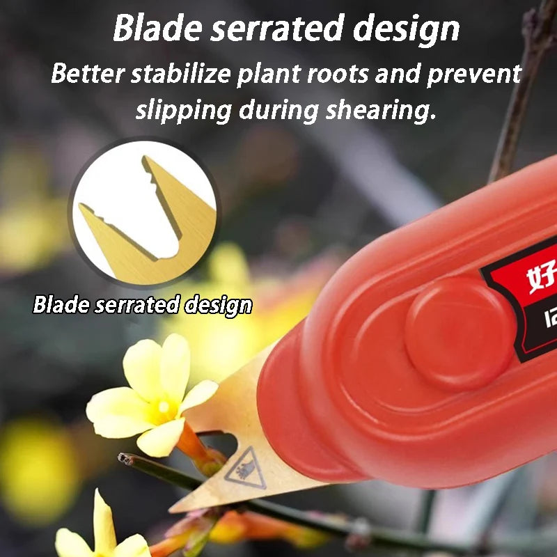 Electric Pruning Shears New Fruit Tree Thinning Flower Sparse Fruit Specialized Pruning Scissors Portable Flower Fruits Shears