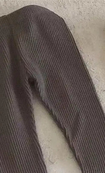 2024 New Baby Cotton Ribbed Leggings Solid Cotton Infant Stretch Pants Soft Comfortable Toddler Pants Kids Boys Girls Trousers