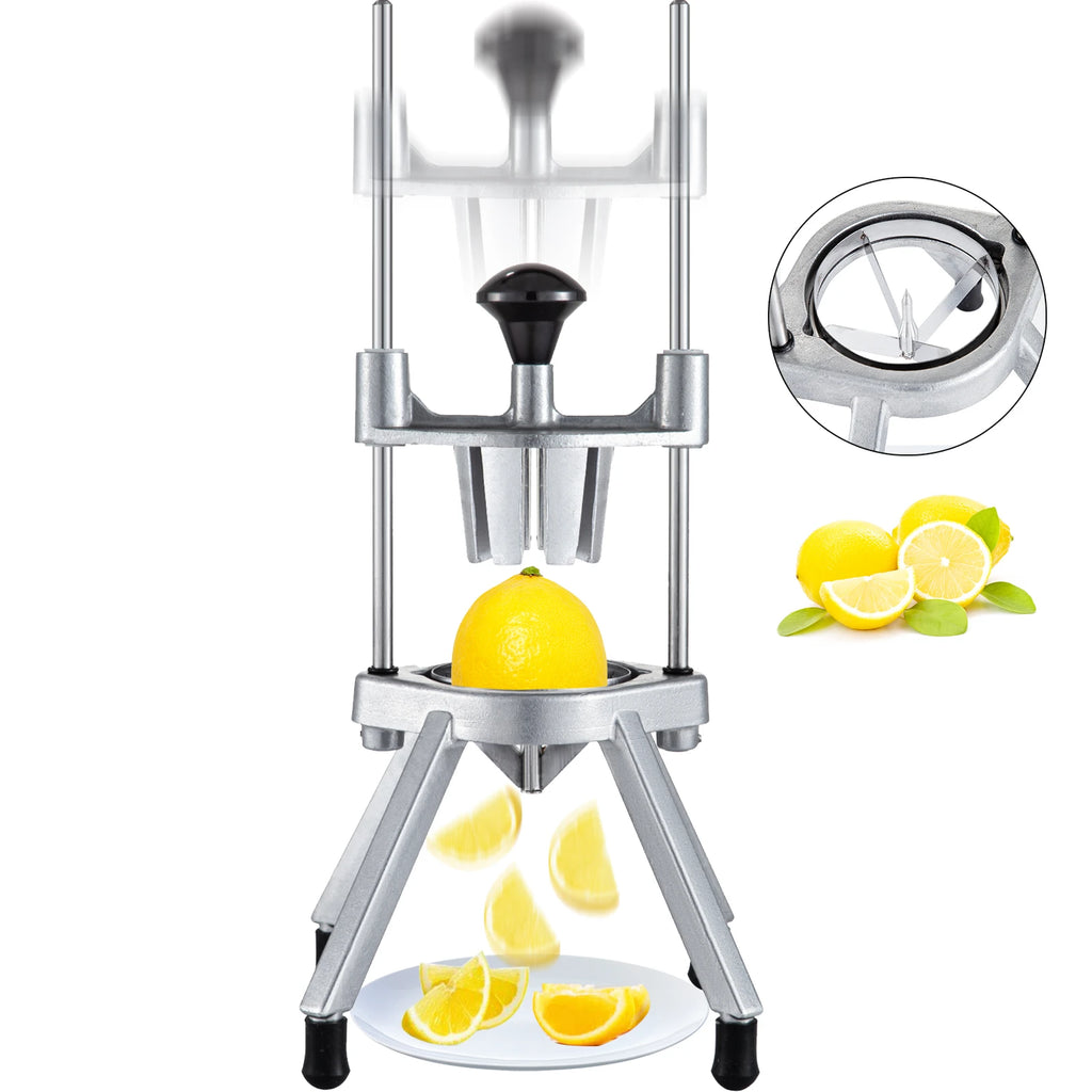 SucceBuy 4/6/8-Section Lemon Wedge Slicer Chopper Commercial Limes Wedger Fruit Vegetable Cutter Home Kitchen Appliance Gadgets