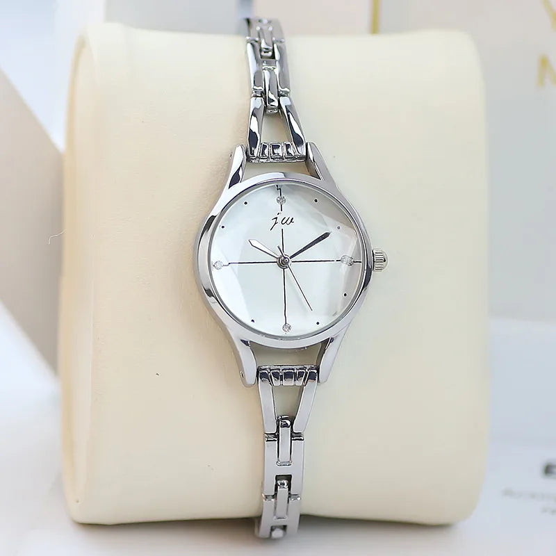 Women's Watches Elegant Woman Watch Quartz Gifts for Women Luxury Fashion Stainless Steel Alloy Women's Wristwatch Accessories