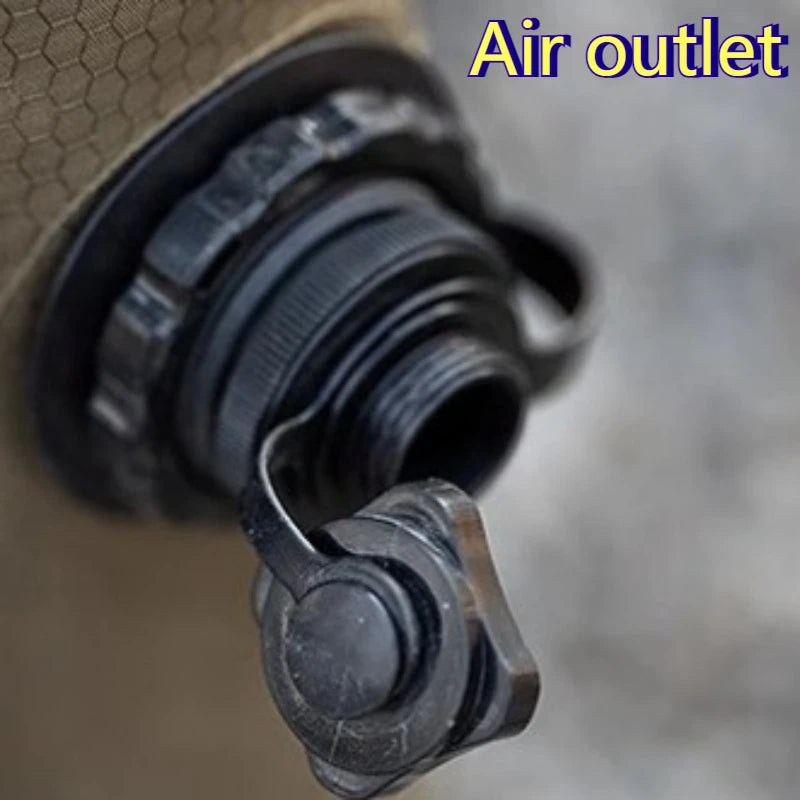 Family Tourist Inflatable Tent Outdoor Sunshade Windproof Stable Nature Hike Camping Tent Portable Overnight Camping Supplies