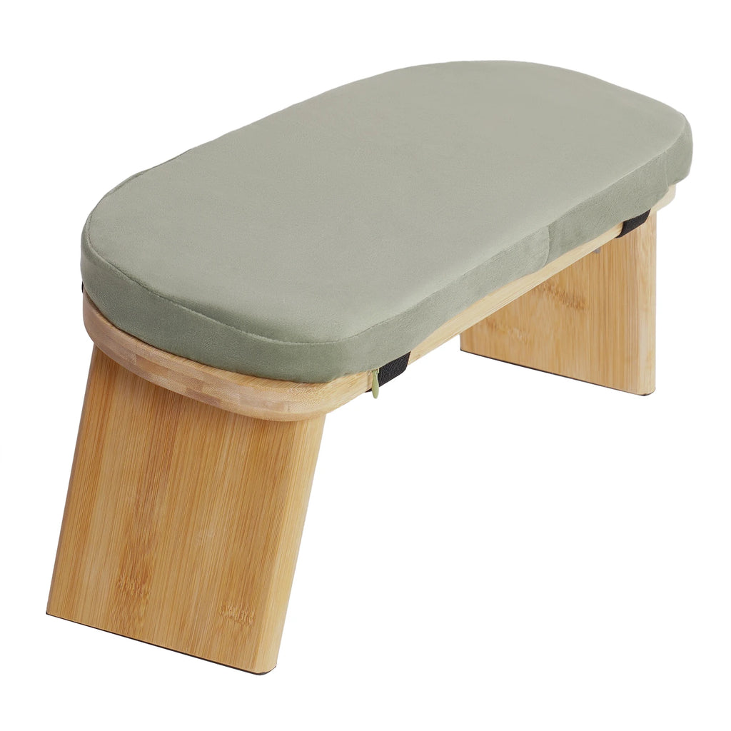 Modern Meditation Bench Foldable& Ergonomic Meditation Stool Yoga Bench Prayer Bench With Carrying Bag