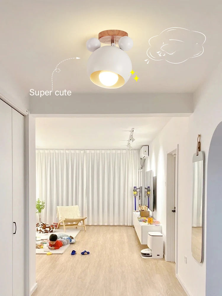 Household ceiling lamp modern cute style home lamp salon lamp loft children's room living room girl's bedroom indoor lighting