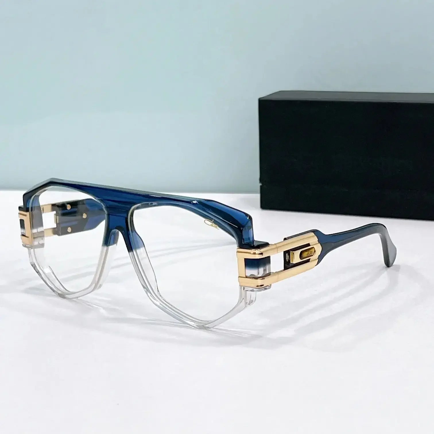 New Arrival ORIGINALCAZAL MOD1633 Premium Alloy+Acetate Frame Men Eyewear Trendy Gradient Polarized Casual Women Sunglasses