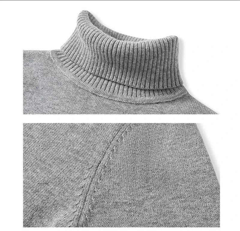 Baby Girls Boys Sweaters 2023 Autumn Winter Cotton Sweater Jumper Knitted Pullover Turtleneck Warm Outerwear Kids Knit Sweater