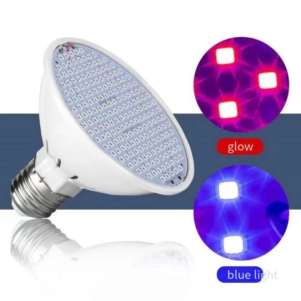 LED beauty lamp, beauty instrument red and blue 200 beads combination, acne, improve skin.