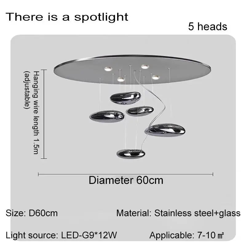 Modern home decor led lights pendant light lamps for living room Chandeliers for dining room hanging light indoor lighting