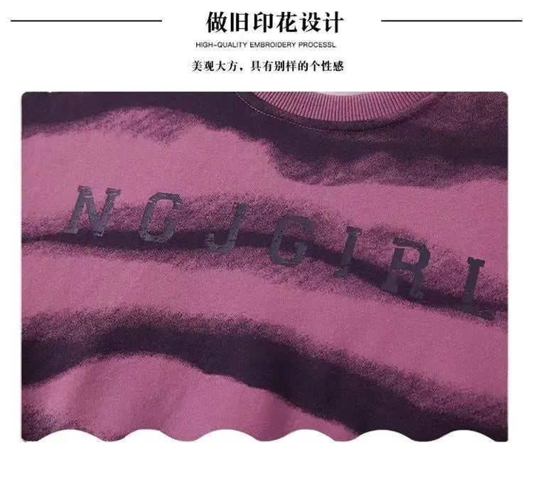 2025 autumn spring Girls clothes Sweatshirt Kids teens dress top Child striped letters hooded tracksuit 4 6 7 8 9 10 11 12 year