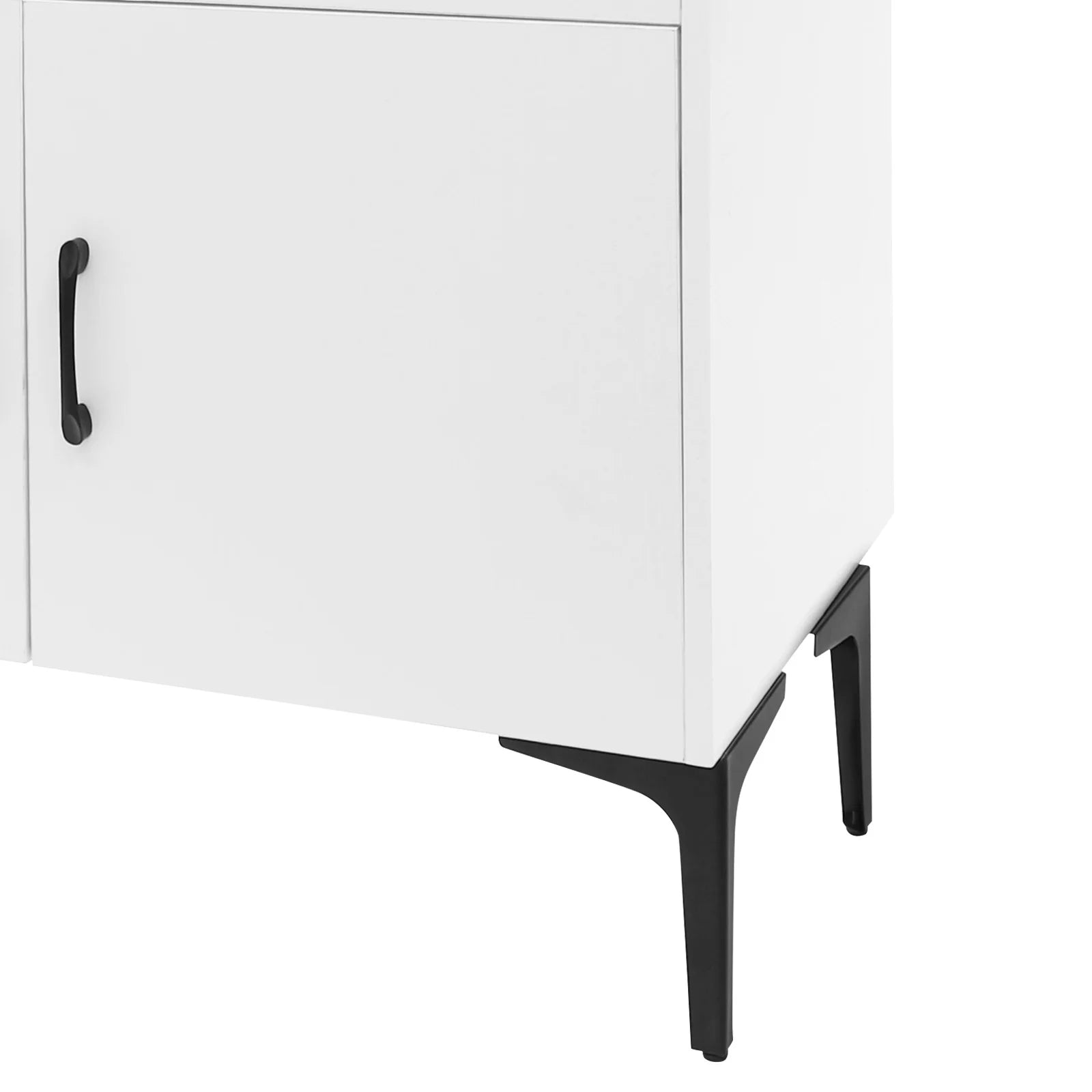 Laundry Sink with Cabinet Sink with Pull-Out Faucet and Cabinet Freestanding Kitchen Sink