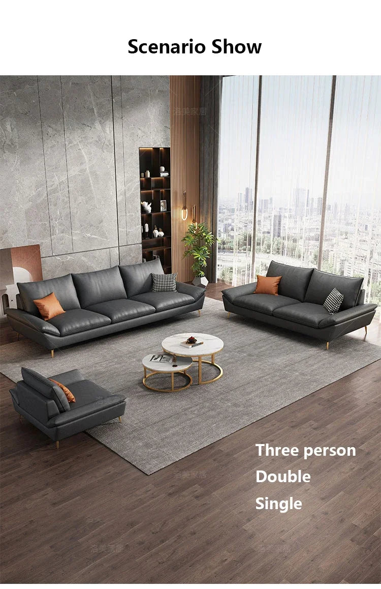 European Luxury Living Room Sofa Modern Cozy Family Technology Cloth Technology Cloth Divano Furniture Cheap Sofas In Offers