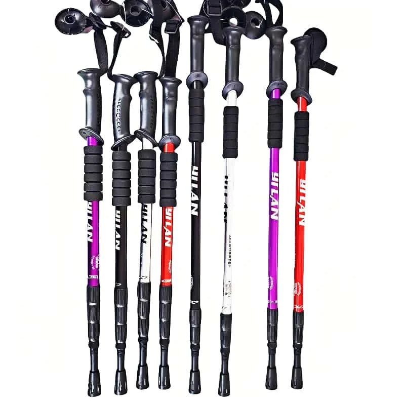 Hiking Trekking Poles, Collapsible,Lightweight, Anti Shock, Hiking or Walking Sticks,Adjustable Hiking Pole for Men and Women