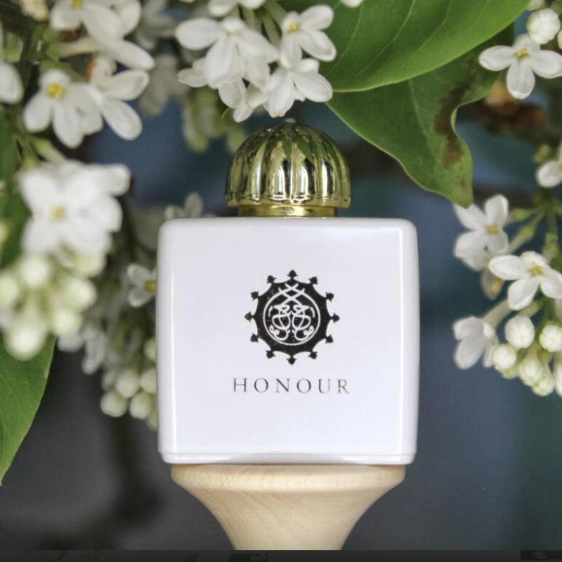 Womens Floral Fragrance 100ml Long Lasting Fresh Elegant Gentle Perfume with Violet Lilac Peony Rose and Soft Musk Notes