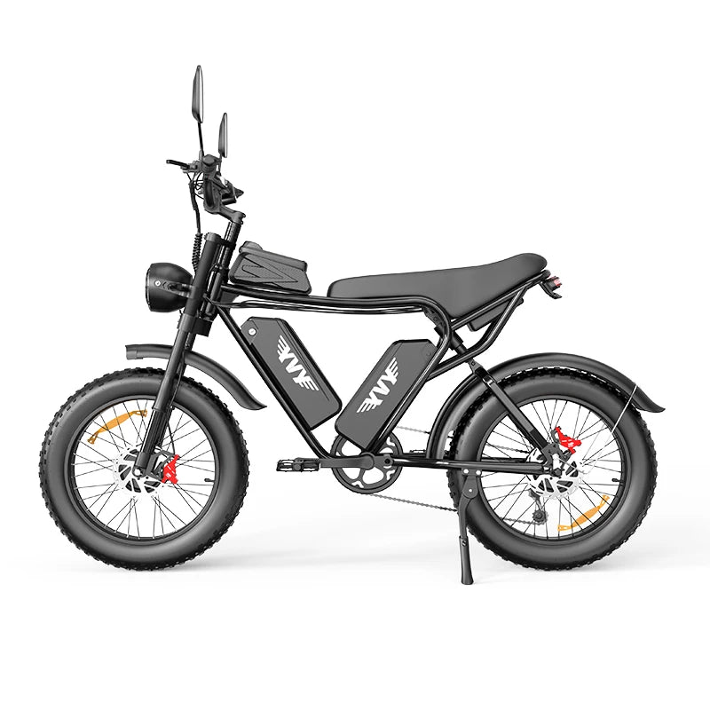 Q20Pro Electric Bicycle 2000W Dual Motor 52V40AH Dual Battery Ebike Top Speed 55KM/H 20*4Fat Tire Electric Mountain Bike