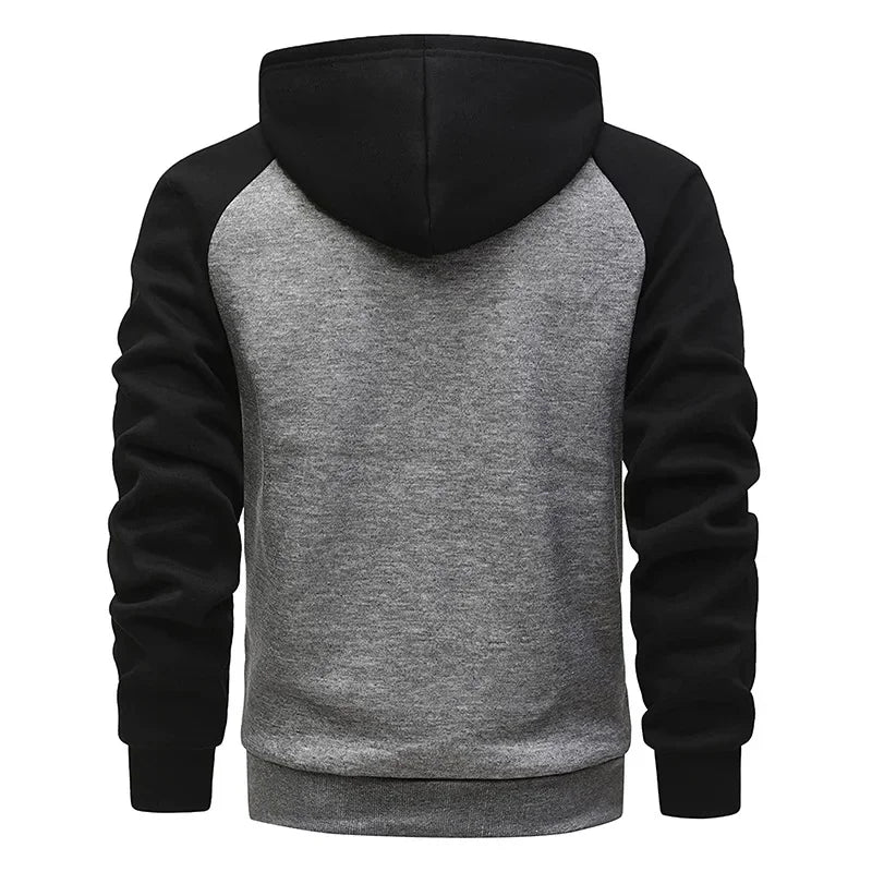 New 2025 Autumn and Winter Casual Jacket for Men All Elite Wrestling Zipper Hoodie with Pocket Printing Sweater Sportwear