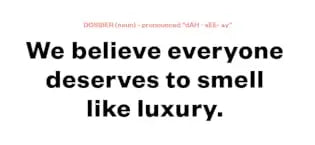 Dossier - Ambery Vanilla 1.7Oz (50ml) - Eau de Parfum - Inspired by Y S.L's B.lack O.pium - Long-lasting Fragrance - Feminine