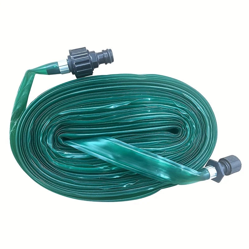 Soft Soaking Hose，for Efficient Garden Watering - For use on lawns、Automatic drip irrigation system for flower beds and green sp