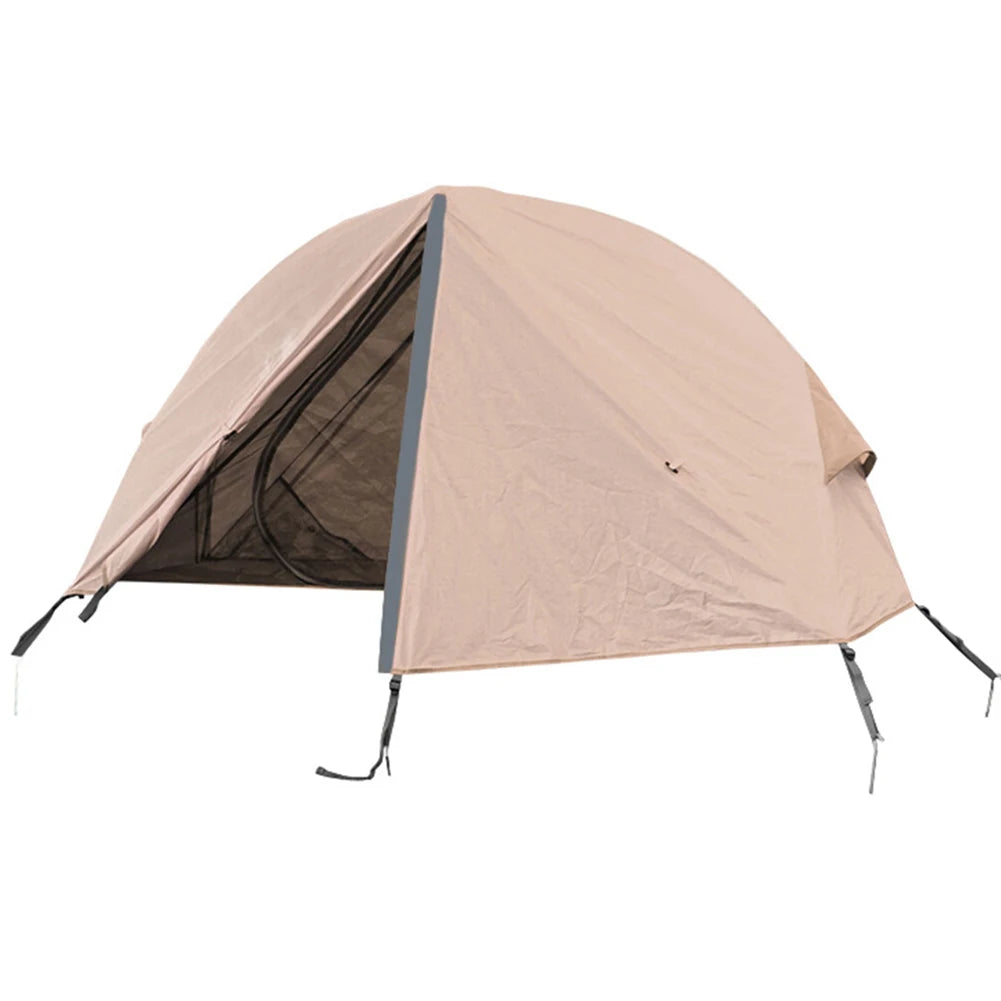 Outdoor Off The Ground Tent Portable Fishing Tent Single Person Waterproof UV Resistant Used with Bed Hiking Survival Equipment