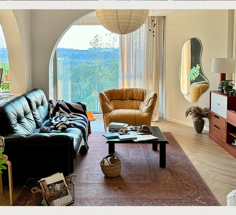 Elegant Lazy Living Room Sofas Modern Ergonomic Mid Century European Living Room Sofas Cute Rustic Canapé Salon Home Furniture