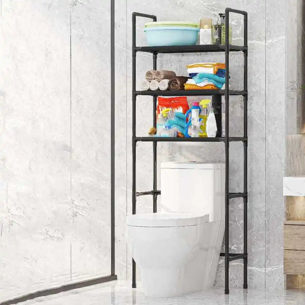 Floor Standing Storage Rack For Bathroom Increases Space Saving Multi Story Bathroom Storage Racks Without Holes Laundry Rack