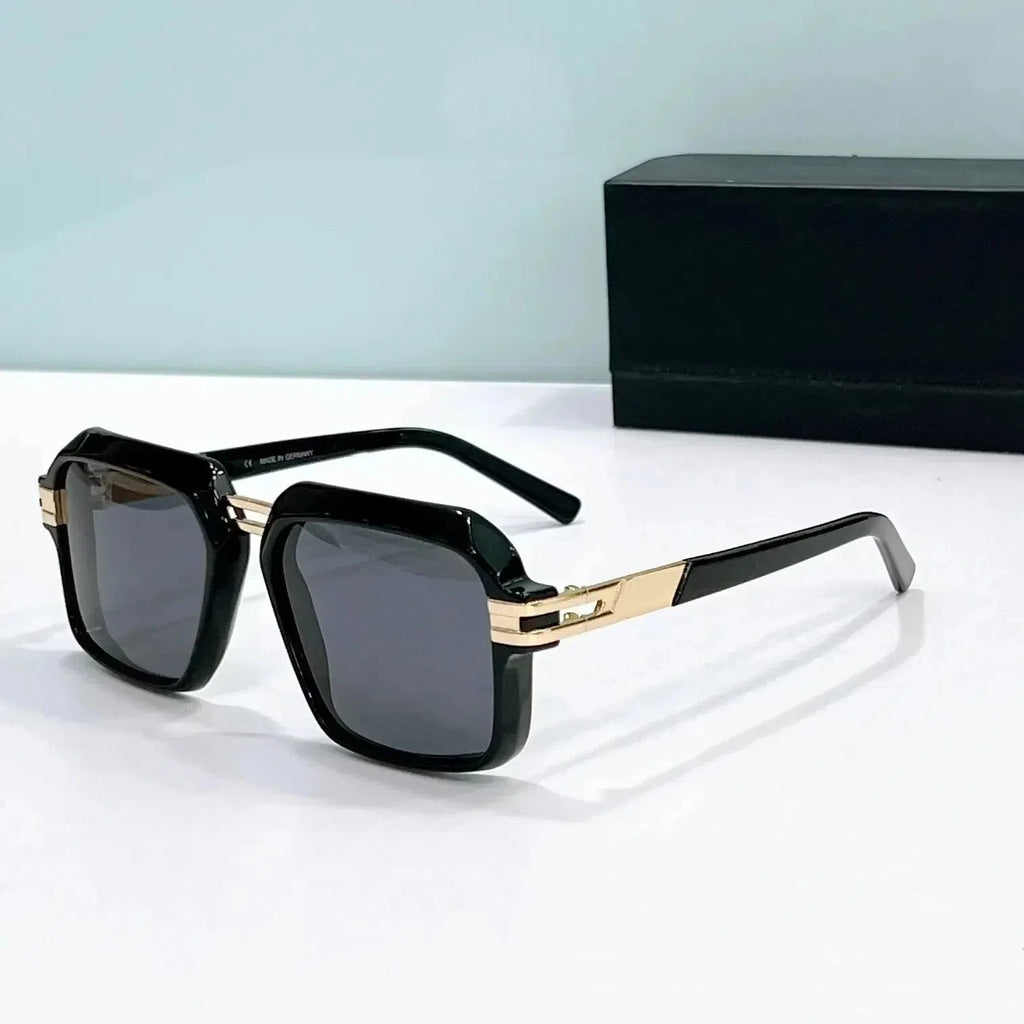 ORIGINAL MOD6004 Casual Classic Gradient UV400 Trendy Men Sunglasses Luxury Design Red Acetate Frame Retro Women Couple Eyewear