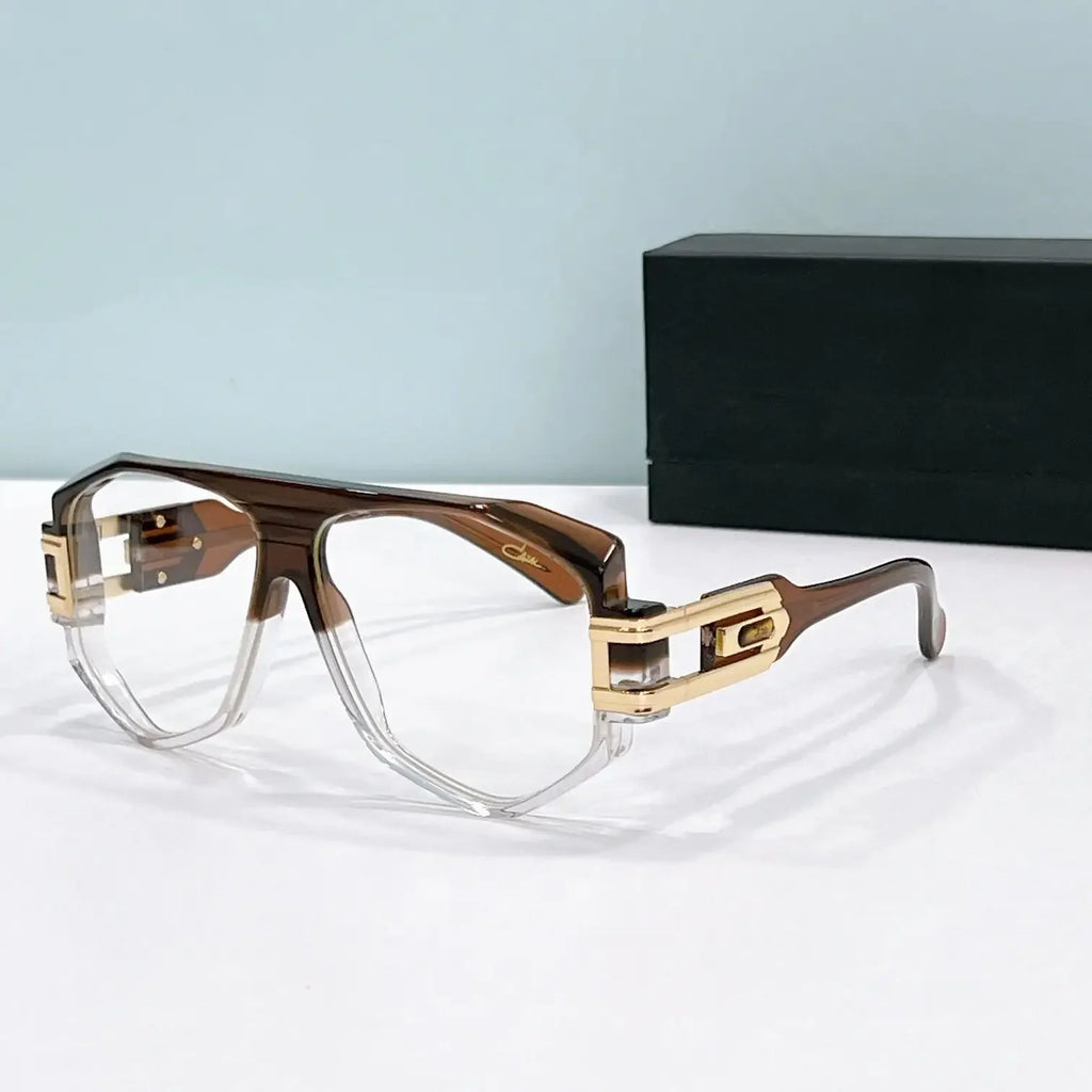 New Arrival ORIGINALCAZAL MOD1633 Premium Alloy+Acetate Frame Men Eyewear Trendy Gradient Polarized Casual Women Sunglasses