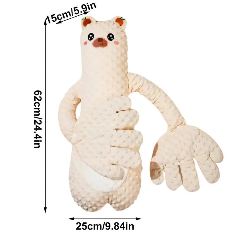 Baby Sleeping Patting Doll Pillow Soothing Baby Sleep Aid Electric Palm Baby Pillows Remote Control Hand Palms for Toddler