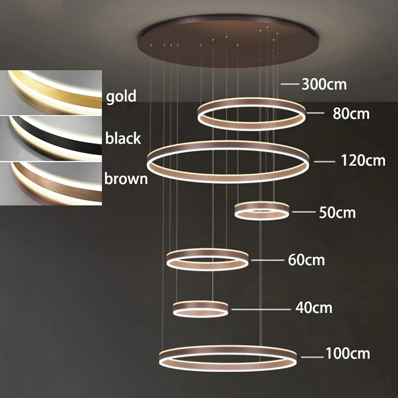 Modern home decor led lights pendant light lamps for living room Chandeliers for dining room hanging light indoor lighting
