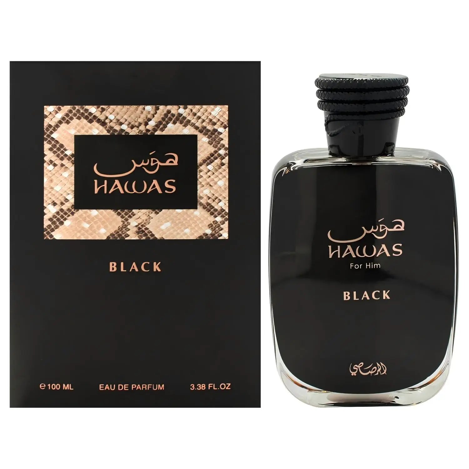 100ML RASASI Hawas EDP Black Para Hombre Pheromone Fragrance Arabian Women's Perfume Pheromone Cologne for Man Birthday Present