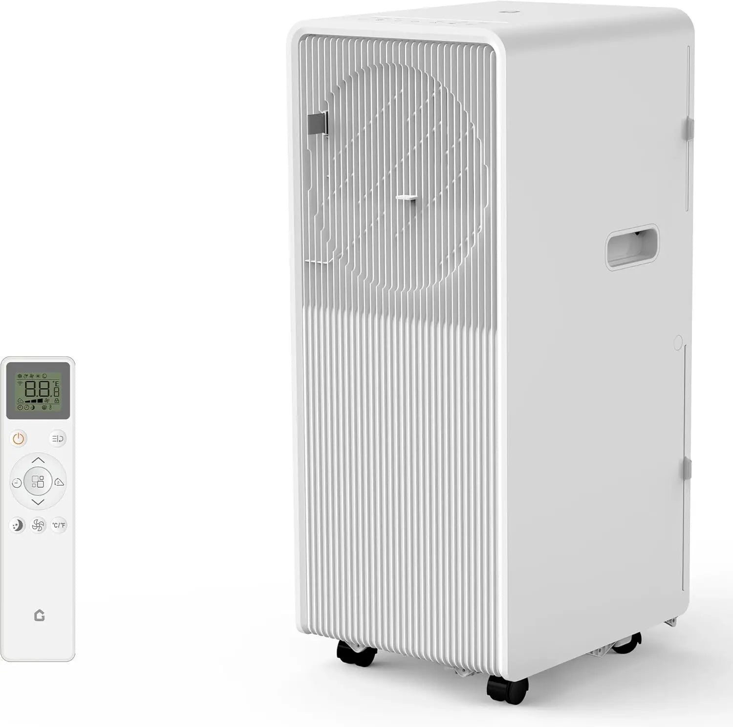 8,000 BTU Portable Air Conditioner Cools Up to 350 Sq.Ft, 3-IN-1 Quiet Portable AC Unit with Remote Control for Large Room