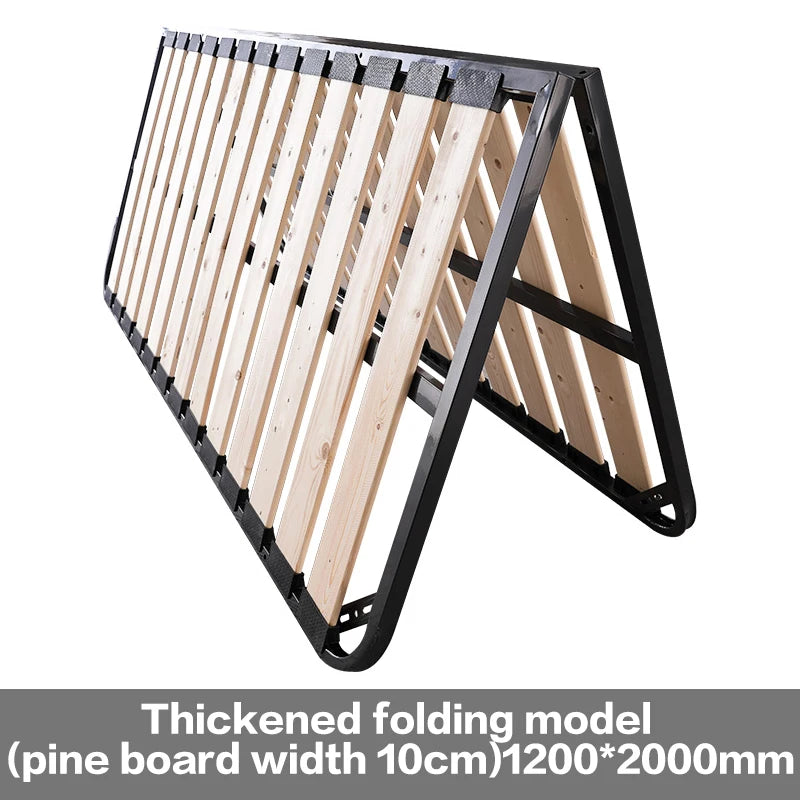 Tatami Row Frame Bed Frame Fir Bed Board Moisture-proof Floor Covering All Solid Wood Mattress Pine Folding Breathable Shelf