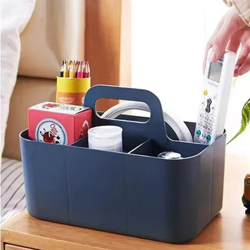 Cosmetics storage box Large capacity household dust dresser Skin care product rack Cosmetic case Desktop finishing box