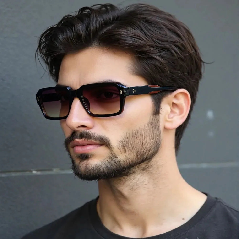 2025 Sunglasses Women Vintage Square Sunglass Men Square Fashion Glasses Lunette Soleil Femme Gafas De Sol Hombre Dropshipping