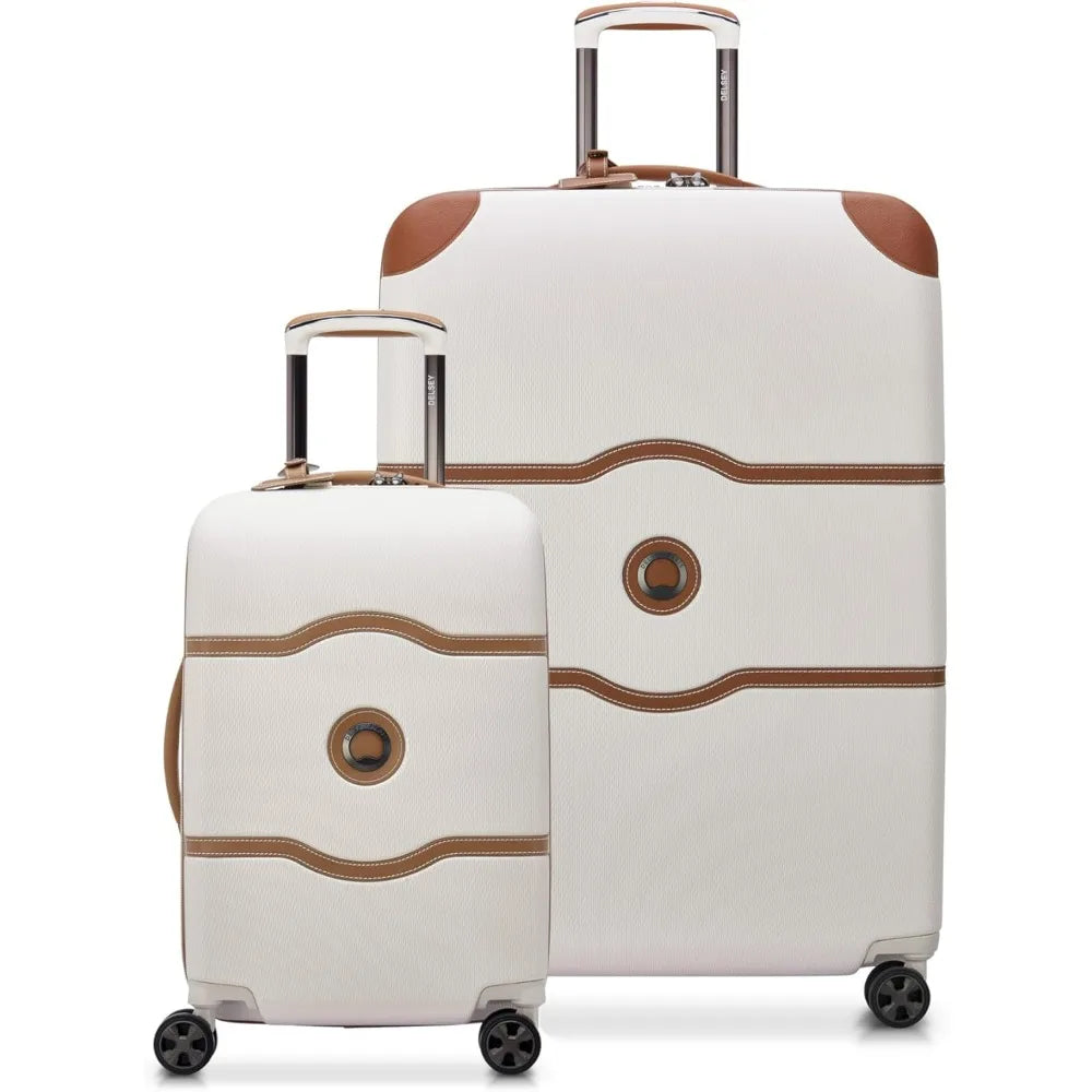 DELSEY PARIS Chatelet Air 2.0 Hardside Luggage with Spinner Wheels, Angora, 2 Piece Set (19/28)