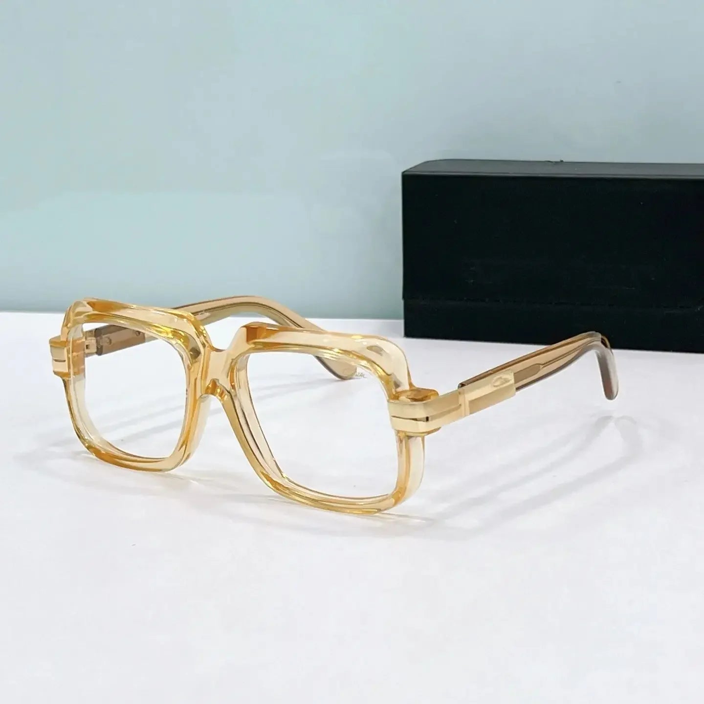 New Arrival ORIGINALCAZAL MOD6073 Premium Classic Business Men Eyewear Stylish Wine Red Acetate Frame Square Women Sunglasses