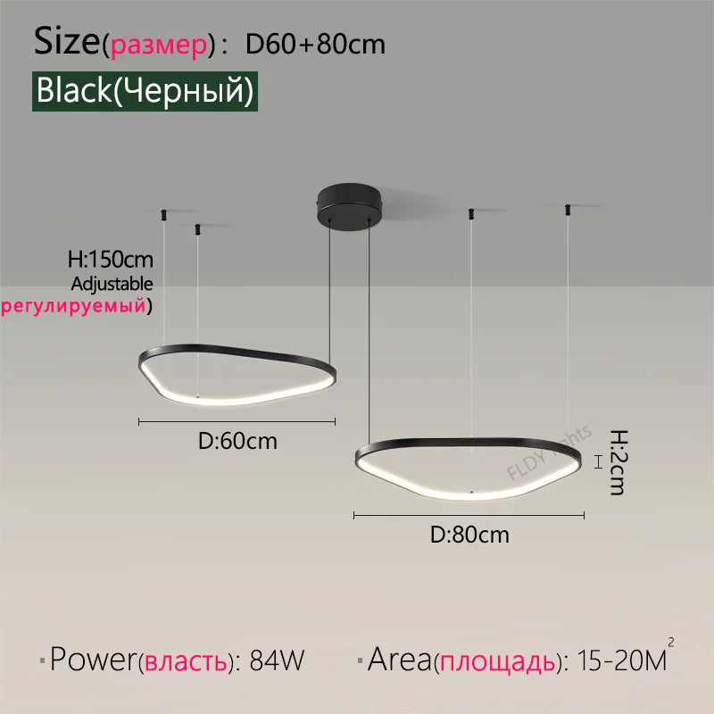 Modern Designer Chandelier Hanging Lamp Pendant Lamps for Ceiling Modern Home Decor Ornaments Interior Lighting Pendant Lamp