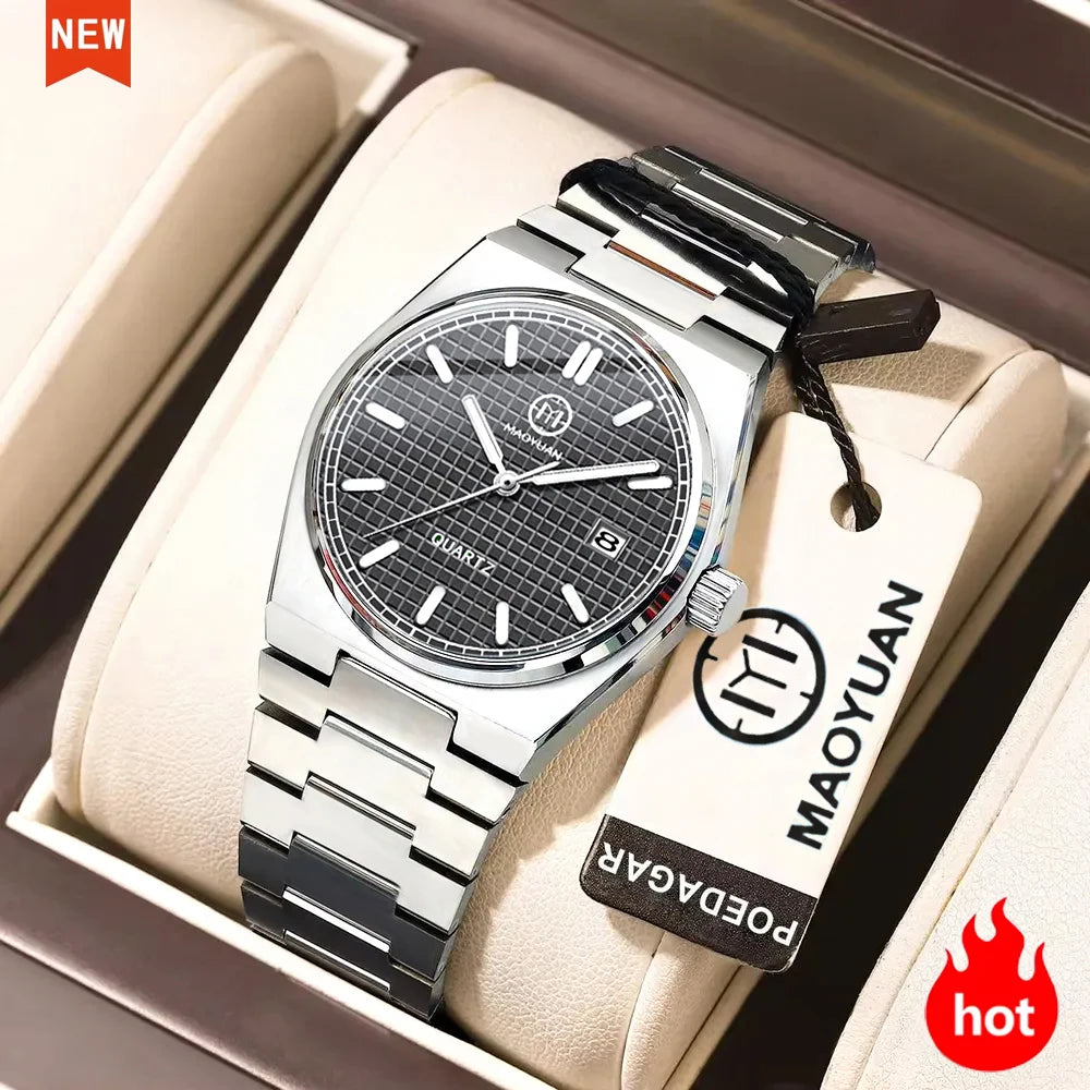 2025 New Mens Watches MAOYUAN Top Brand Luxury  Casual Quartz Watch Men's Sport Waterproof Clock Watch Hombre Reloj