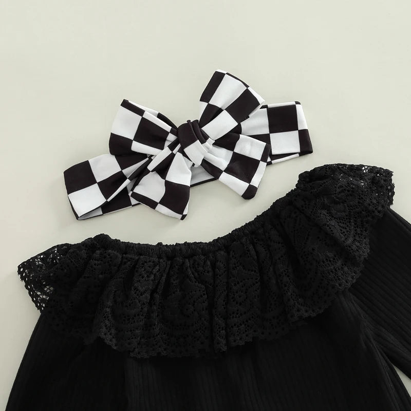 3Pcs Baby Boys Romper Set Striped Long Sleeve Bodysuit Denim Overalls Matching Hat for Toddler Boys