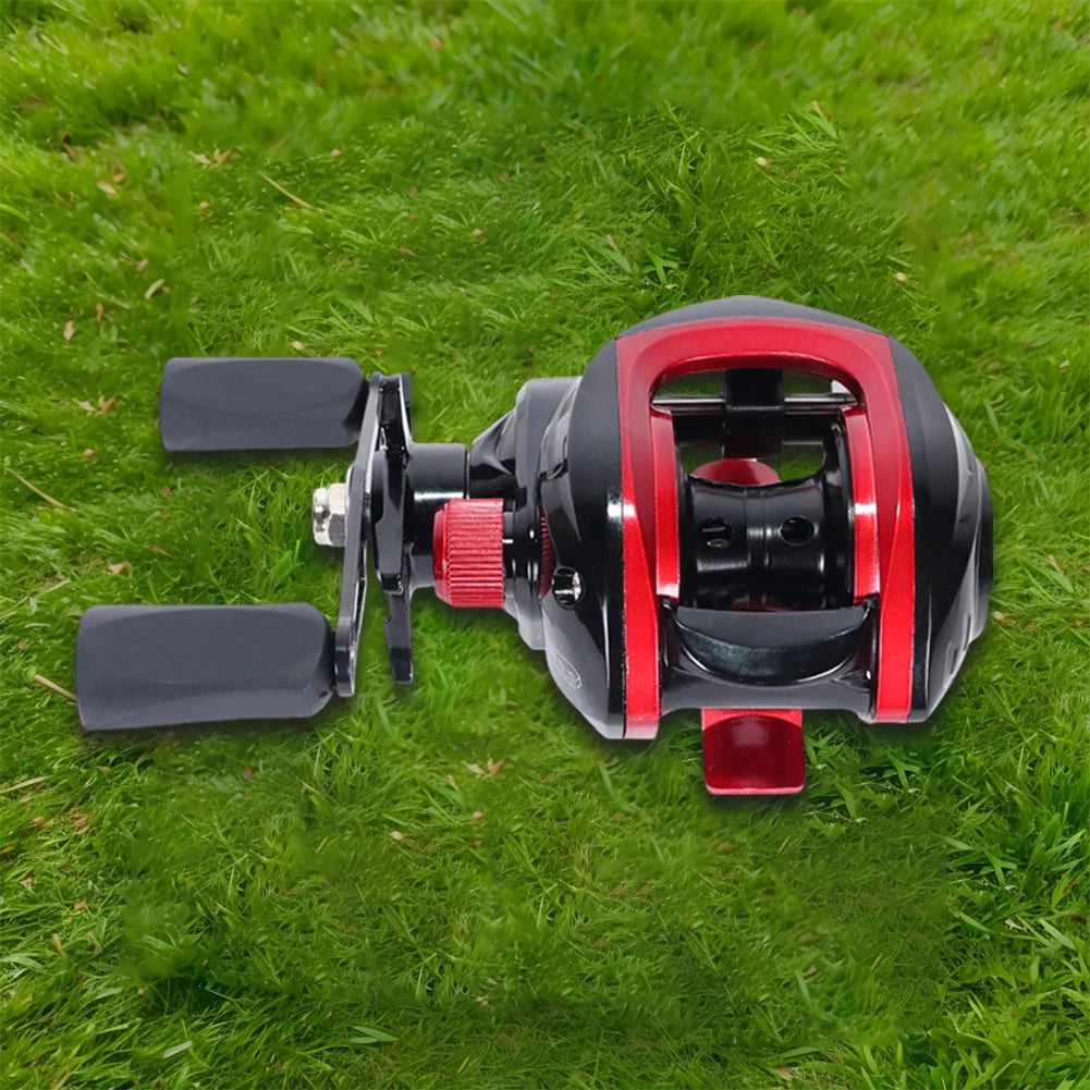Baitcasting Reel 7.2/1 Gear Ratio High Speed Fishing Reel Magnetic Brake System Right Left Hand for Fresh Saltwater