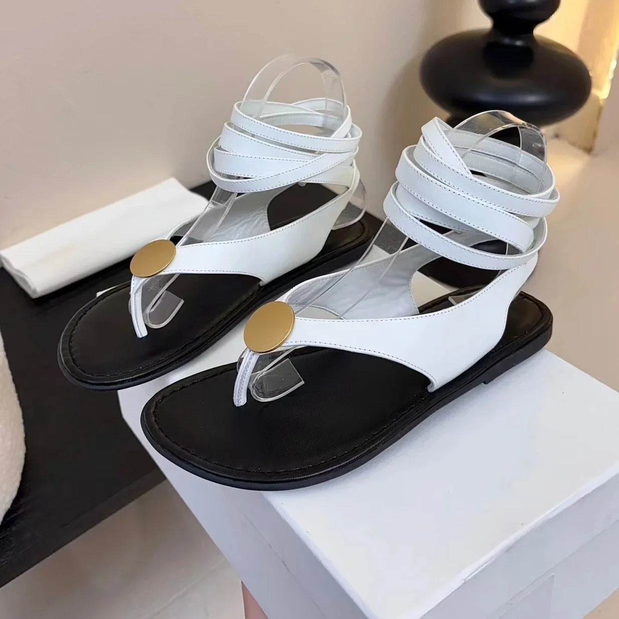 Sexy BlingBling Rhinestone Pointed-Toe Super High Heel Slingback Woman Sandals Stiletto Ladies Wedding Banquet Pumps Botas Mujer