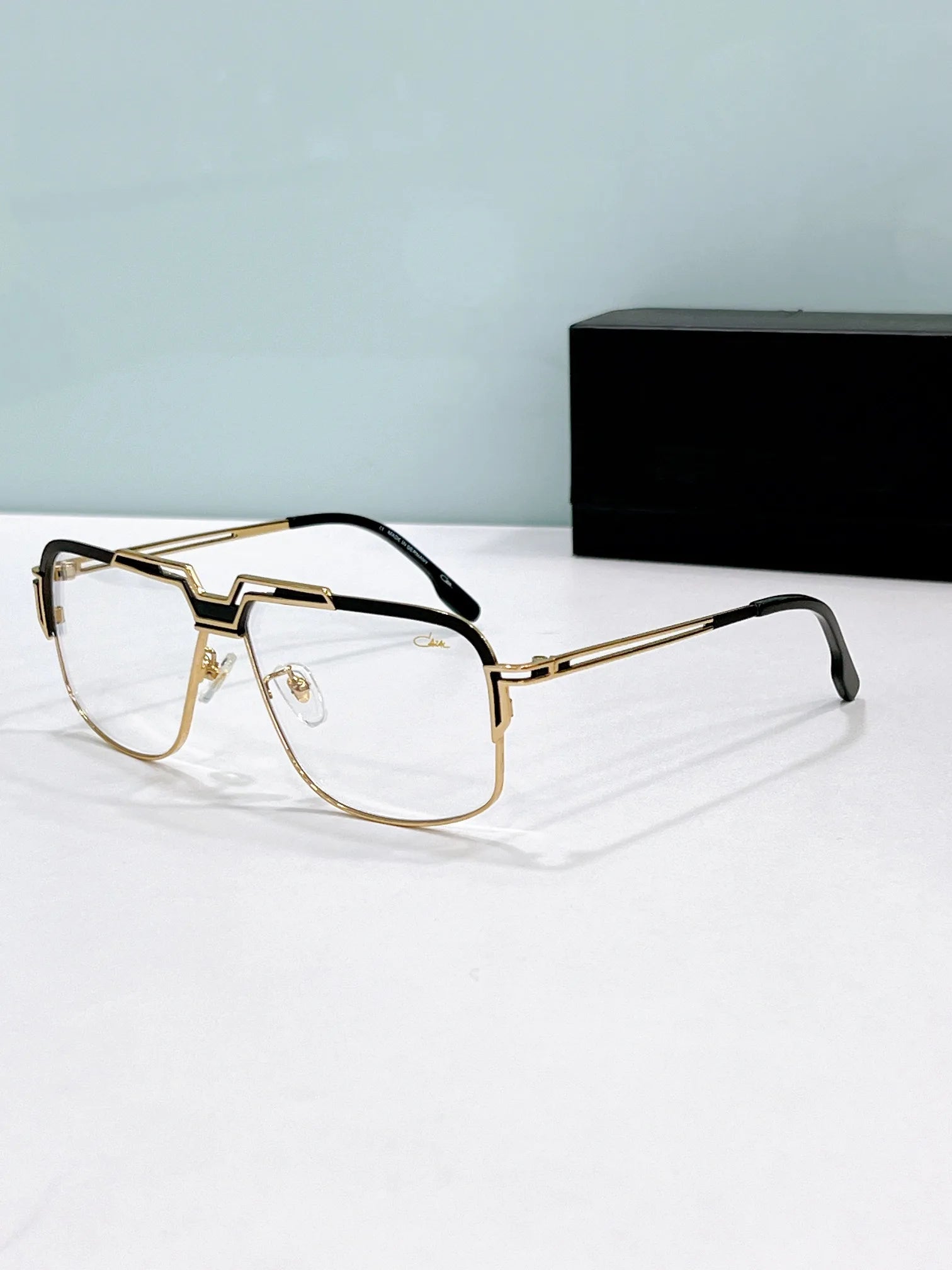 Original CCAZAL MOD9103 Trendy Gradient Driving Anti-Glare Men Sunglasses Classic Luxury Design Alloy Frame Women Couple Eyewear