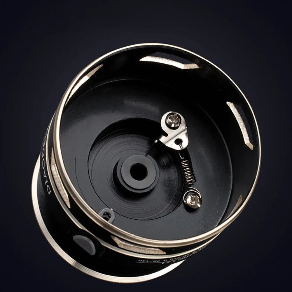 Spinning Reel Max Drag 8KG Fishing Coil Wheel Metal Spool Handle Carp Fishing Reel Fishing Tackle for Fishing